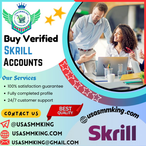 Buy Verified Skrill Accounts